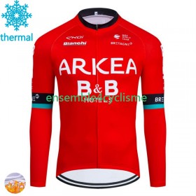 Maillot Cyclisme Hiver Thermal Fleece Arkea Bb Hotels 2024